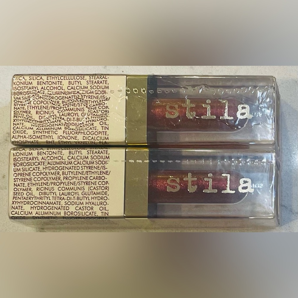 2 NEW ~ SEALED ~ STILA ~ Beauty Boss Lip Gloss ~ Elevator Pitch ~ .05 floz/1.5ml